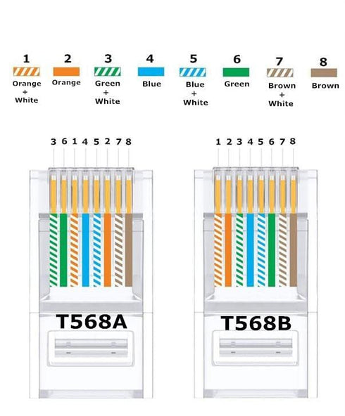 Cat5e RJ45 Connectors, 100-PACK Cat5 Ends Modular Plugs (3-Prong Gold Plated 15 ) UTP Network Plug for Solid Strand