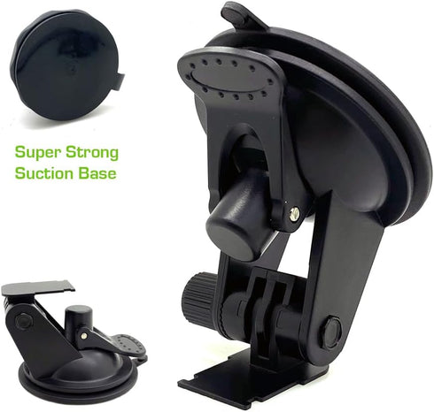 Enhanced Strong Windshield Suction Cup Mount for Escort MAX MAX2 Radar Detector with Slide in Metal Plate
