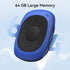 AGPTEK 64GB MP3 Clip Player with FM Shuffle, Portable Music Player with Sweatproof Silicone Case for Sports