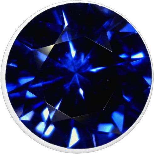 PopSockets PopGrip Sapphire - September Birthstone: Swappable Grip for Phones & Tablets