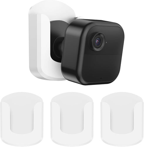 HOGEE 3 Pack 4 2 Blink Camera No Drilling No Screws Wall Mount Bracket, Adhesive Blink Outdoor Camera Mount for Blink