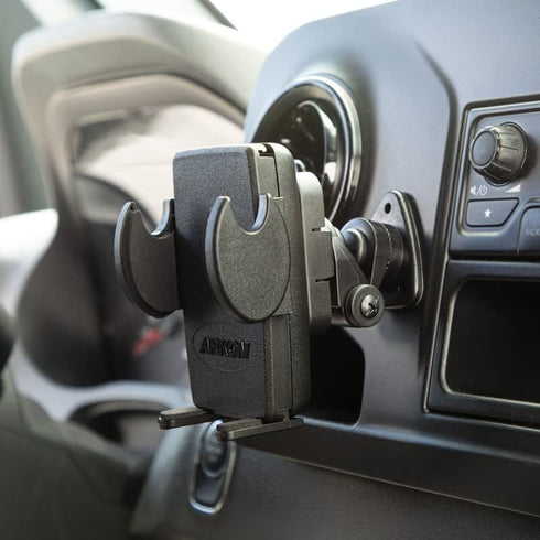 ARKON Adhesive Truck & Car Phone Holder | Secure Grip | Versatile Compatibility | Easy Installation for iPhone,