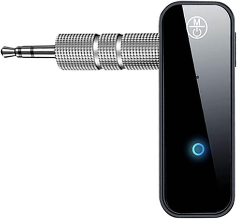 Bluetooth Transmitter Receiver, 2 in 1 Wireless Bluetooth Adapter, Bluetooth Aux Adapter for Car TV Home Stereo, Black