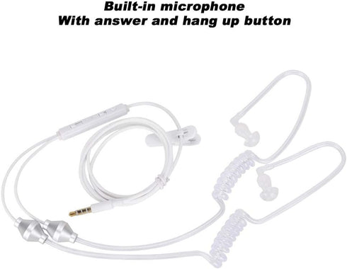 Socobeta 3.5mm Mobile Phone Earphone - Anti-Radiation Headphone with Earbud