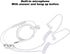 Socobeta 3.5mm Mobile Phone Earphone - Anti-Radiation Headphone with Earbud