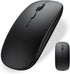 Wireless Bluetooth Mouse for iPad/MacBook Pro/Air/Laptop/PC, Rechargeable Silent Mouse Portable Slim for Surface