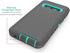 Galaxy S10 Plus Defender Case, Protective Shockproof Hybrid Dual Layer Design Hard Cover (Black-Black)