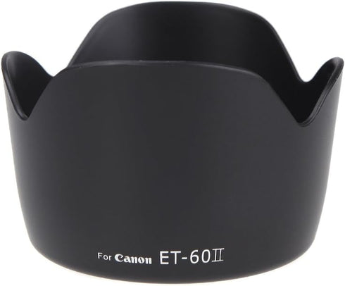 Andoer ET-60II Flower Lens Hood for Canon EF 75-300MM F/4-5.6 III EF-S 55-250mm f/4-5.6 IS