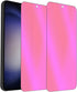 2 Pack Anti-Blue Privacy Tempered Glass for Samsung Galaxy S24, Mirror Anti-Spy Screen Protector, 6.2 inch