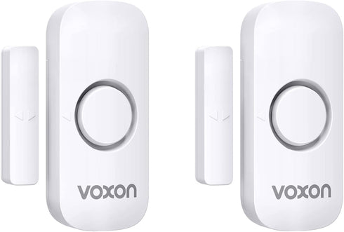 Window Alarm Door Alarms for Kids Safety, VOXON Wireless Door Alarm for Home Security, Pack of 2