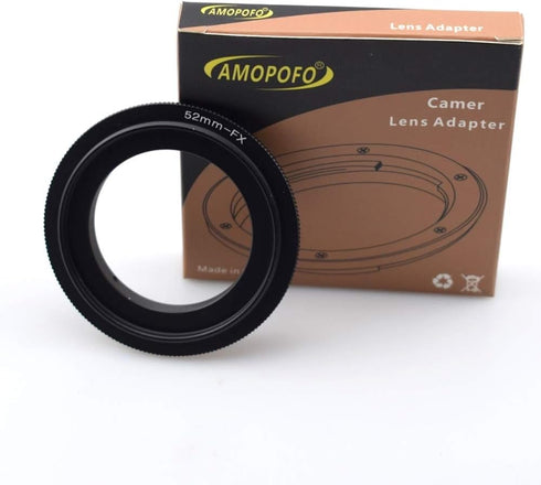 52mm to FX Lens Macro Reverse Adapter Ring for Fujifilm X Camera