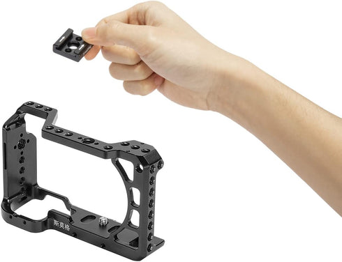 SmallRig Cold Shoe Mount (2pcs Pack) with 1/4"-20 Thread for Camera Cage, Flash, LED Monitor