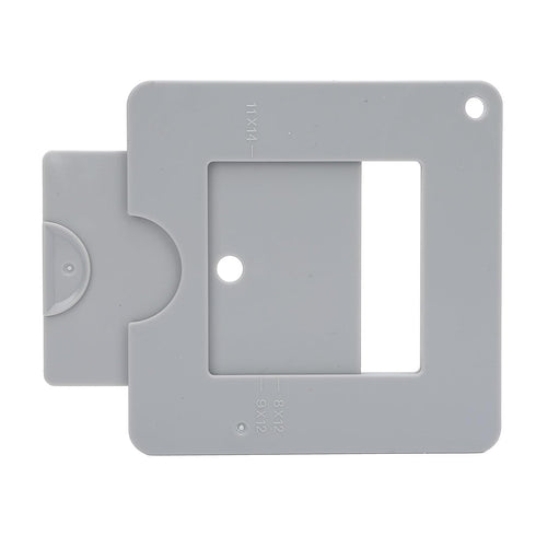 2 Ymiko Artist View Finder, Pcs View Finder with Sliding Mechanism ABS Plastic Optical View Finder Color Isolation View
