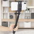 Reflex Camera 1/4 Phone Holder with Cold Shoe Mount Adjustable Smartphone Clamp with Tripod Thread, Compatible