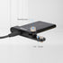 Nitze SSD Mount Bracket, SSD Holder for Samsung T7 SSD - N42-T7