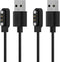 Charger Cable for PUREROYI Military Smart Watch - Magnetic USB Charging Dock Cord Station Accessories with Pins' Gap