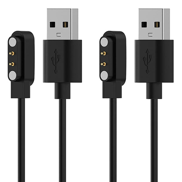 LIFEBEE Smart Watch Charger, Magnetic USB Charging Cable Replacement for ID205L ID205S ID205U, 3.3Ft, Black