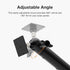 Holicfun Universal Solar Panel Pole Mount for Ring, Eufy, Arlo, Wyze, Reolink Solar Panels, No Drilling Required (Black)