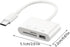 wengjack Compactly USB C Card Reader USB C to Memory Card Reader for Travel Office Use for USB Flashing Disk Connecting