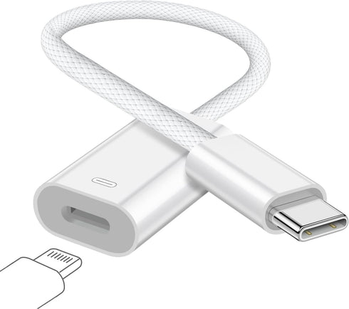 USB C to Lightning Audio Adapter Cable, USB Type C Male to Lightning Female Converter for iPad Pro, Galaxy S23