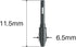 Artisul Pen Nibs - Pen Nib N05 for Artisul Battery-Free Stylus P58B/P59, 10 PCS