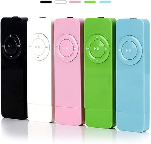 aqxreight MP3 MP3 Portable USB Sport U Disk Music Player Ultra Thin Design Lightweight Music Media Player for Workouts