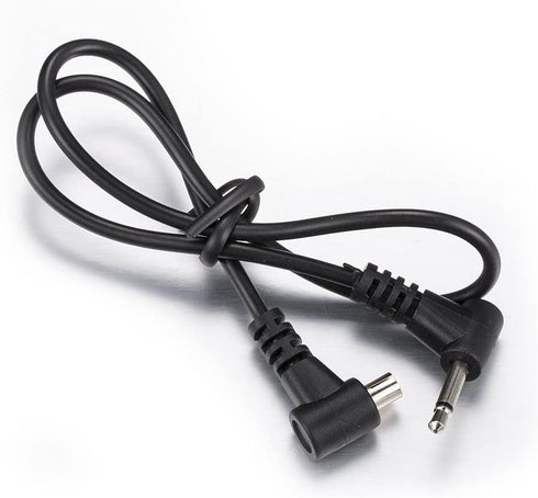 (2 PCS) 2.5mm to Male Flash PC Sync Cable, 12-Inch/30CM 2.5mm Plug to Male Flash Sync Cord for Camera Photography
