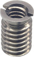 Stainless Steel 1/4"-20 Female to 3/8"-16 Male Convert Screw Adapter 2 Pieces 14mm Height
