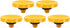 PATIKIL Camera Shutter Button, 5 Pack Soft Shutter Release Button Pure Copper