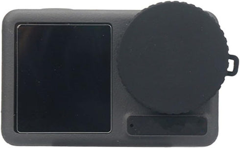 2 Pack Silicone Lens Cap for Action 3 / Action 4 Sports Camera Accessories, Protective Lens Dust Cover
