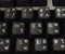 Online-Welcome Thai Keyboard Stickers, Transparent White Lettering for Laptops, PCs