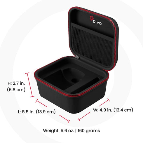 Pivo Travel Case, Mini Hard Protective Shell, Lightweight & Durable Case Bag for Pods Lite