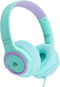 INFURTURE Kids Headphones with Microphone, Volume Limit 94dB, Wired Headphones for School, Travel, Compatible with
