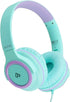 INFURTURE Kids Headphones with Microphone, Volume Limit 94dB, Wired Headphones for School, Travel, Compatible with