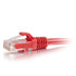 C2G/Cables To Go 04004 Cat6 Cable - Snagless Unshielded Ethernet Network Patch Cable, Red (15 Feet)