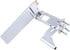 110mm 4mm Hobbypark Aluminum RC Boat Rudder with Shaft Axle Strut Mount Bracket Kit Holder,Dual Water Pickup