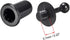 uxcell Speaker Small Peg Kit Guides, 25.5mm Black Diameter, 6mm, 12 Pairs