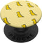 Funny & Cute Dinosaur Yellow Dino T Rex PopSockets Standard PopGrip for Girls and Women