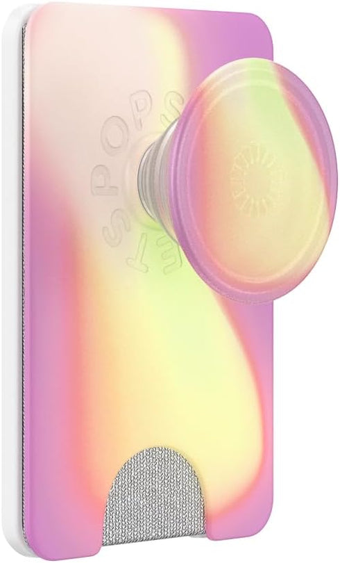 PopSockets Aurange Phone Wallet with Expanding Grip, Card Holder, Wireless Charging, MagSafe Compatible