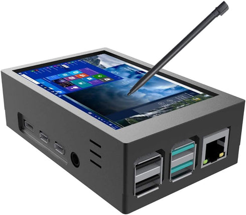CUQI for Raspberry Pi 4 TFT 3.5 inch Touch Screen with Case, Mini