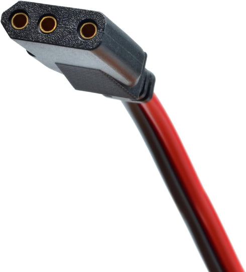 UAYESOK 2-Wire 3 4.8 Pin CB Radio Power Cord with Stripped ends, ft Fused Power Cable Replacement For Cobra Galaxy