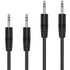 2 Pack (3.3ft/1m), 3.5mm Vancle Aux Cable Audio AUX Cord (Male to Male) for Headphones, Car, Home Stereos, Speaker