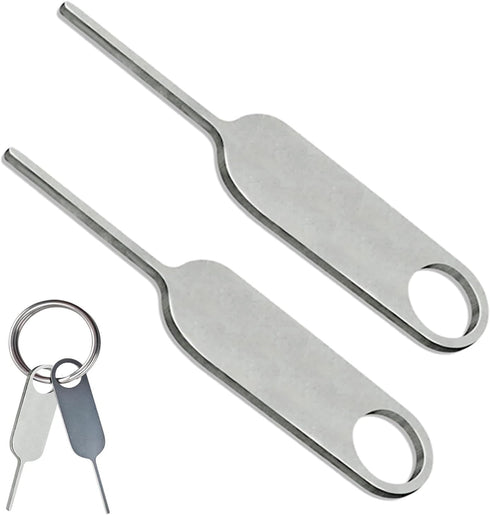 BELIEFLUO 2 Pcs Universal SIM Card Removal Tool Tray Ejector Pin and Alro