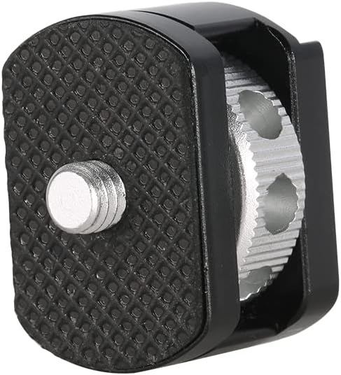 NICEYRIG Cold Shoe Mount Adapter with 1/4’’ Mounting Screw for Microphone Flash LED Video Light - 499