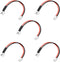 Balance Plug Extension Wire uxcell 1S, 10CM 5pcs for Lipo Battery Balance Charging 22AWG