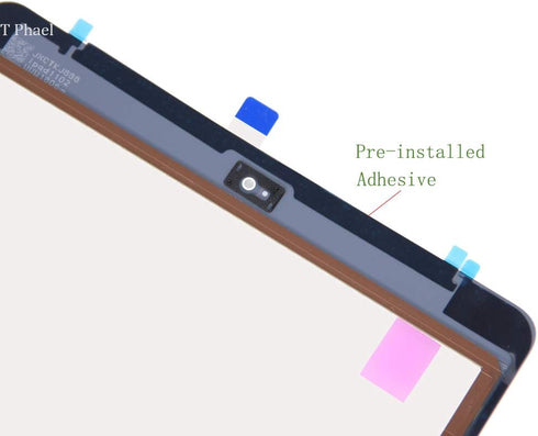 White Digitizer Repair Kit for iPad 9.7" 2018, A1893 A1954 Touch Screen Replacement