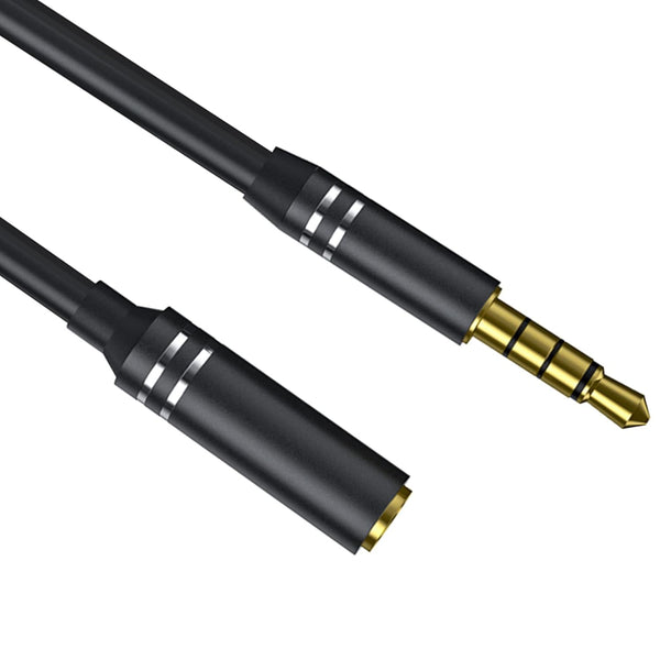 3.5mm Headphone Extension Cable (6Ft/1.8M), Male to Female AUX Cord for Speakers, PC, MP3 and All 3.5 mm Devices (1