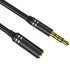 3.5mm Headphone Extension Cable (6Ft/1.8M), Male to Female AUX Cord for Speakers, PC, MP3 and All 3.5 mm Devices (1