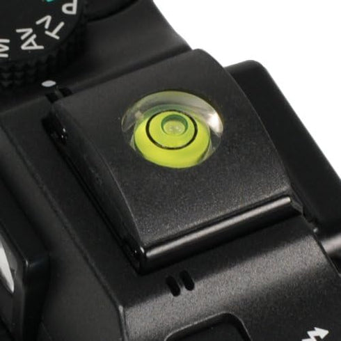 Foto&Tech Hot Shoe Cover Cap with Bubble Level - Compatible with Sony A1 A7S III A9 II A6300 A6400 A6500