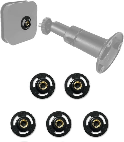 MANWU Mount Bracket Adapter for Blink Outdoor Indoor XT2/XT Security Camera - 5 Pack Black Connector